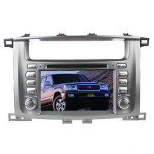 2DIN автомобильный DVD-плеер, пригодный для Toyota Land Cruiser LC100 с радио Bluetooth стерео TV GPS навигационной системы
